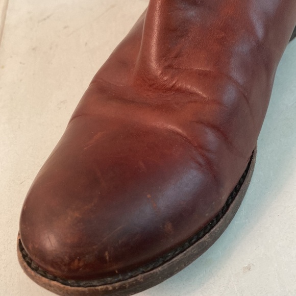Frye brown leather high boots - Picture 5 of 16